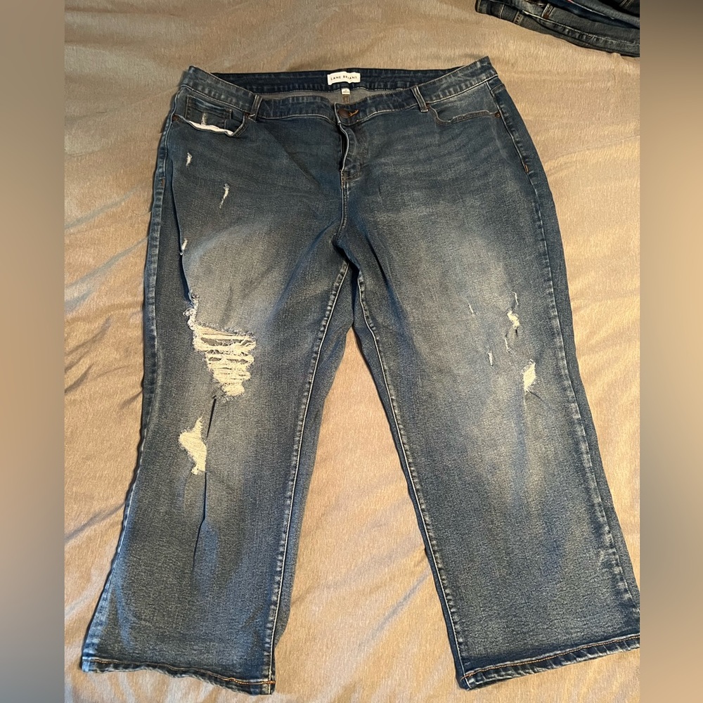 Lane Bryant Boyfriend Capri